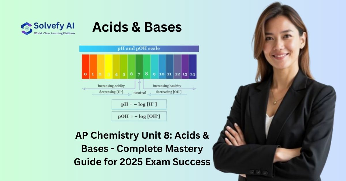 AP Chemistry Unit 8: Acids & Bases - Complete Mastery Guide for 2025 Exam Success