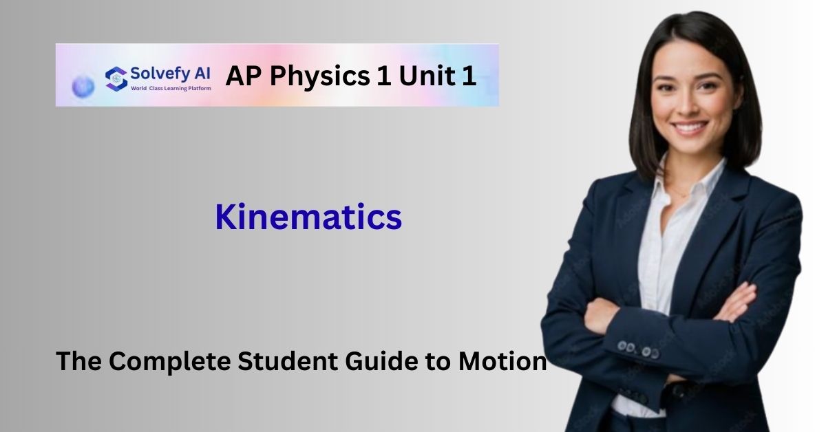 AP Physics 1 Unit 1: Kinematics - The Complete Student Guide to Motion (2025)