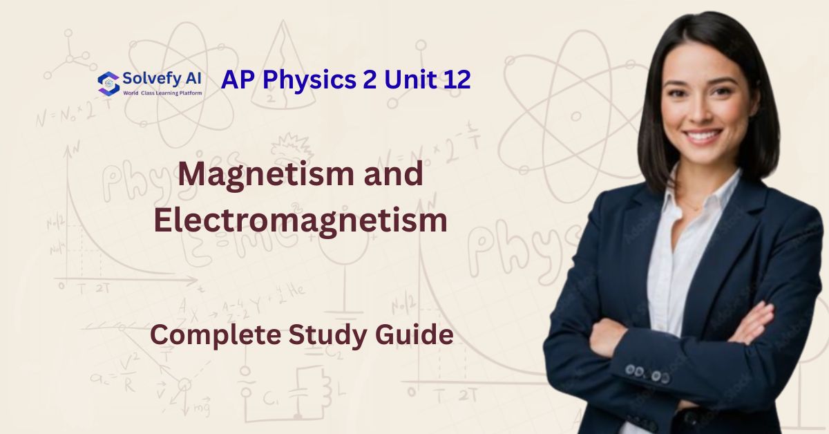 AP Physics 2 Unit 12: Magnetism and Electromagnetism - Complete Study Guide (2025)