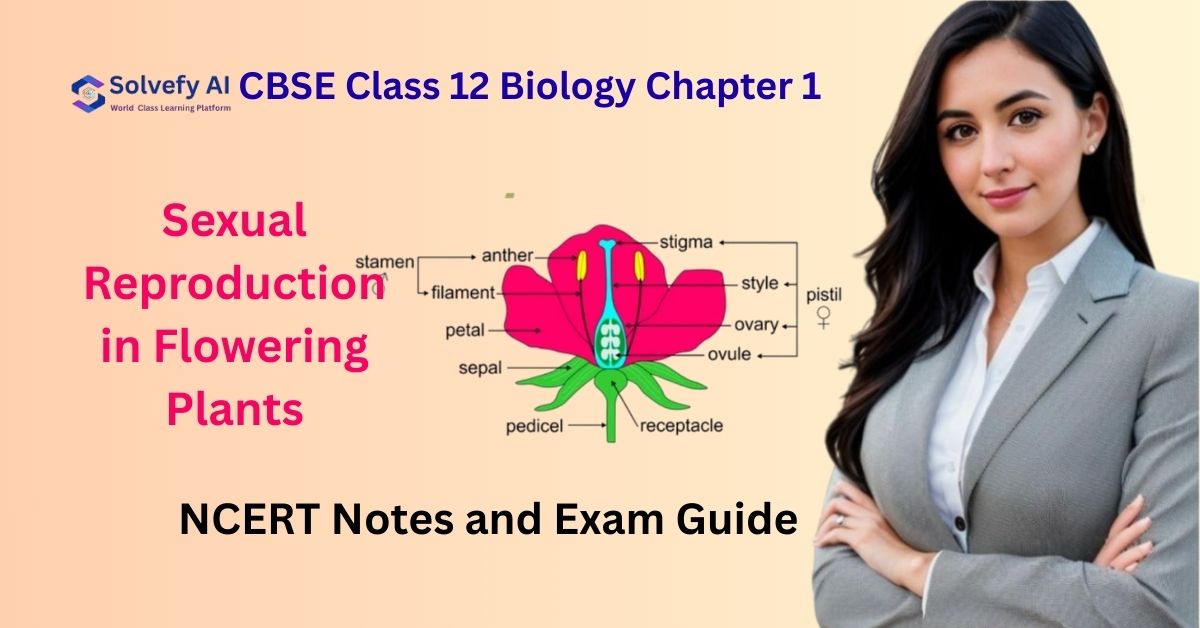 CBSE Class 12 Biology Chapter 1: Sexual Reproduction in Flowering Plants | NCERT Notes and Exam Guide 2025