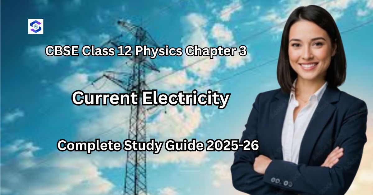 CBSE Class 12 Physics Chapter 3: Current Electricity - Complete Study Guide 2025-26