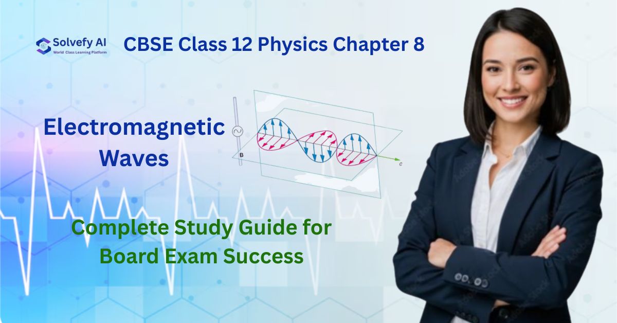 CBSE Class 12 Physics Chapter 8 - Electromagnetic Waves: Complete Study Guide for Board Exam Success