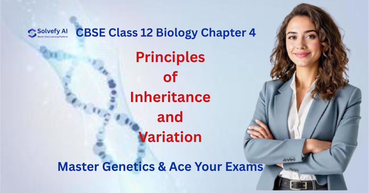 CBSE Class 12 Biology: Complete Guide to Principles of Inheritance and Variation - Master Genetics & Ace Your Exams