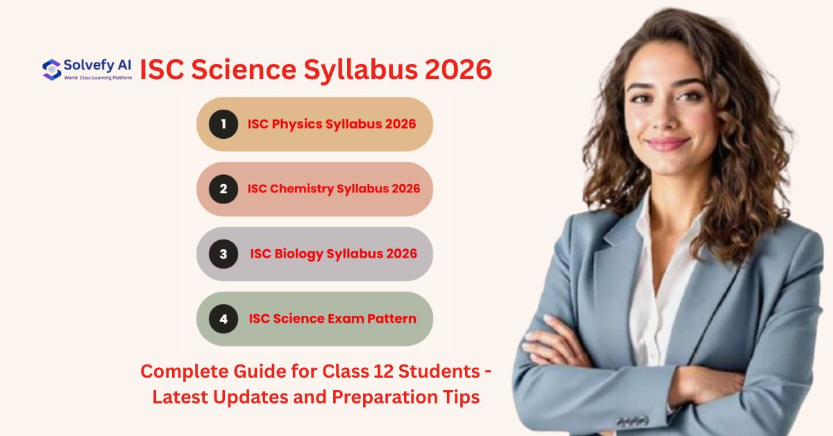 ISC Science Syllabus 2026: Complete Guide for Class 12 Students - Latest Updates and Preparation Tips